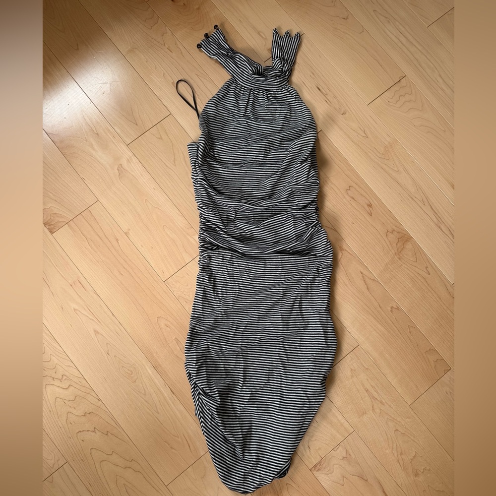 Guess Black and White Dress
